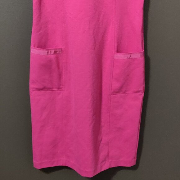 Boden Hot Pink Paddington Cap Sleeve Dress SIZE US 4R - Picture 7 of 7